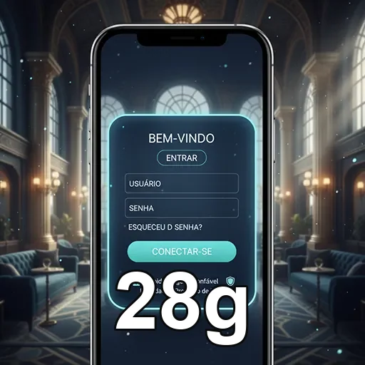 Tela do app oficial 28g com acesso rápido no mobile