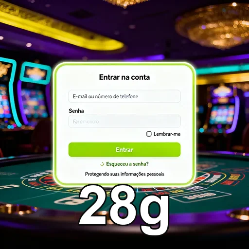 Tela de recuperação no login 28g com ajuda segura